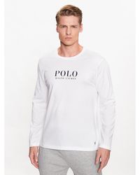 Polo Ralph Lauren - Longsleeve 714899614005 Weiß Regular Fit - Lyst