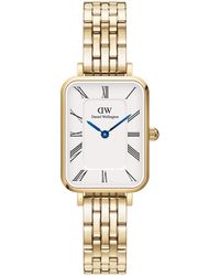 Daniel Wellington - Uhr Quadro Roman Numerals 5-Link Dw00100688 - Lyst