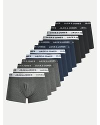 Jack & Jones - 12Er-Set Boxershorts Solid 12189935 - Lyst