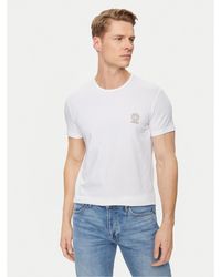 Versace - T-Shirt Medusa Auu01005 Weiß Slim Fit - Lyst