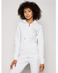 Armani Exchange - Sweatshirt 8Nym21 Yj68Z 1000 Weiß Regular Fit - Lyst