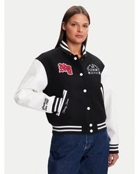 Tommy Hilfiger - Bomberjacke Varsity Dw0Dw21628 Regular Fit - Lyst