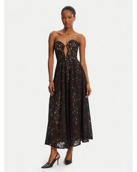 Bardot - Coctailkleid Opal Volume Lace Midi 59714Db2 Regular Fit - Lyst