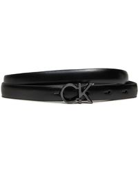 Calvin Klein - Damengürtel Ck Thin Belt 1.5Cm K60K612360 - Lyst