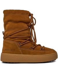 Moon Boot - Schneeschuhe ltrack suede 24501100001 cognac 001 - Lyst