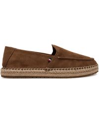 Tommy Hilfiger - Espadrilles Hilfiger Flex Espa Suede Loafer Fm0Fm05392 - Lyst