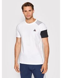 Le Coq Sportif - T-Shirt 2210565 Weiß Regular Fit - Lyst
