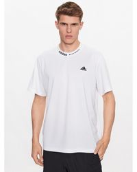 adidas - T-Shirt Hy1285 Weiß Loose Fit - Lyst