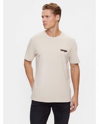 Wrangler - T-Shirt 112341178 Weiß Regular Fit - Lyst