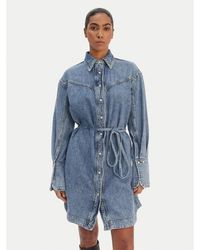 BOSS - Jeanskleid 50557046 Regular Fit - Lyst