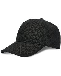 Calvin Klein - Cap Emblem Print W Leather Patch Cap Lv04D5029G - Lyst