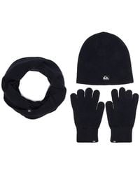 Quiksilver - Set Mütze, Loop-Schal Und Handschuhe Cwbeo-Qs-Sm346-002-Aw26 - Lyst