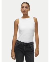 Vero Moda - Top Million 10305800 Weiß Regular Fit - Lyst