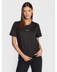Calvin Klein - T-Shirt Micro Logo K20K205454 Regular Fit - Lyst
