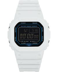 G-Shock - Uhr Dw-B5600Sf-7Er Weiß - Lyst