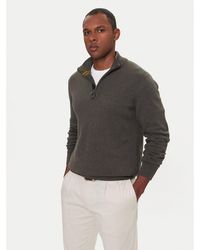 Barbour - Pullover Half Zip Mkn1074Ol91 Regular Fit - Lyst