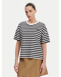 Barbour - T-Shirt Adria Lml0893Ny73 Relaxed Fit - Lyst