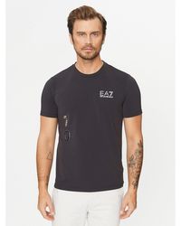 EA7 - T-Shirt 6Rpt42 Pjjfz 1200 Regular Fit - Lyst