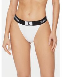 Calvin Klein - Bikini-Unterteil Kw0Kw02259 Weiß - Lyst