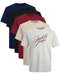 Jack & Jones - T-Shirt-Set Inwood 12291656 Regular Fit - Lyst
