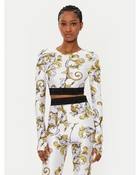 Versace Jeans Couture - Bluse 78Hah218 Slim Fit - Lyst