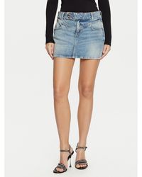 Guess - Jeansrock W5Rd96 D5Lr1 Regular Fit - Lyst
