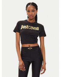 Just Cavalli - T-Shirt 76Pahg11 Slim Fit - Lyst