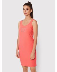 DKNY - Sommerkleid Dp2D4646 Slim Fit - Lyst