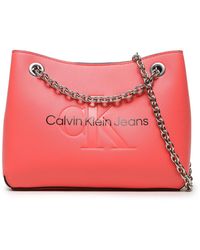 Calvin Klein - Handtasche sculpted shoulder bag 24 mono k60k607831 tco - Lyst