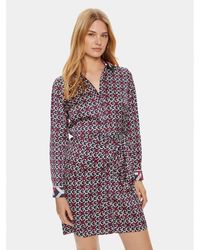 Guess - Hemdkleid Alya W4Yk35 Wf1T2 Regular Fit - Lyst