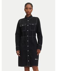 KARL LAGERFELD - Jeanskleid A3W13015 Regular Fit - Lyst