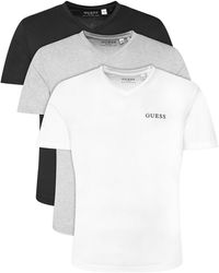 Guess - 3Er-Set T-Shirts U5Bg58 Kcam1 Regular Fit - Lyst
