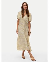 Vero Moda - Kleid Für Den Alltag Alba 10330301 Regular Fit - Lyst