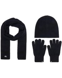 Quiksilver - Set Mütze, Schal Und Handschuhe Cwbeo-Qs-Sm346-001-Aw26 - Lyst