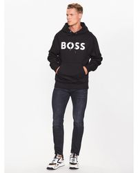 BOSS - Sweatshirt 50496661 Oversize - Lyst
