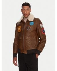 Milestone - Lederjacke Msmatti 531070 60400 Regular Fit - Lyst