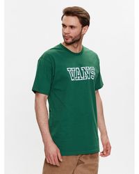 Vans - T-Shirt Bones Vn00003X Grün Regular Fit - Lyst