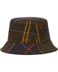 Barbour - Bucket Hat Telfield Mha0938Tn11 - Lyst