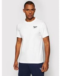 Reebok - T-Shirt Identity Gl3146 Weiß Regular Fit - Lyst