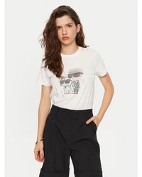Karl Lagerfeld - T-Shirt A1W17131 Regular Fit - Lyst
