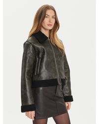 Pieces - Jacke Aus Kunstleder Pippi 17154704 Regular Fit - Lyst