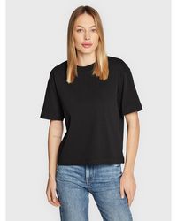 Gina Tricot - T-Shirt Basic 10469 Regular Fit - Lyst