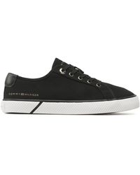 Tommy Hilfiger - Sneakers Aus Stoff Lace Up Vulc Sneaker Bl Fw0Fw07248 - Lyst