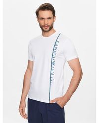 Emporio Armani - T-Shirt 111971 3R525 00010 Weiß Regular Fit - Lyst