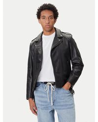 HUGO - Lederjacke Lowis-6 50542108 Regular Fit - Lyst
