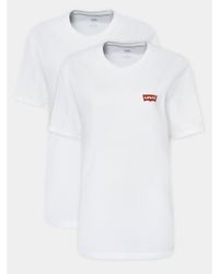 Levi's - 2Er-Set T-Shirts 79681-0032 Weiß Slim Fit - Lyst