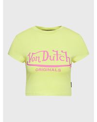 Von Dutch - T-Shirt Arta 6230061 Grün Regular Fit - Lyst