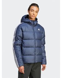 adidas - Essentials Midweight Down Hooded - Lyst