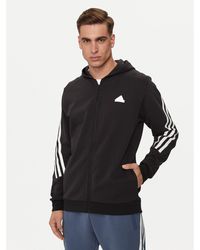 adidas - Kapuzensweatshirt M FI 3S FZ - Lyst