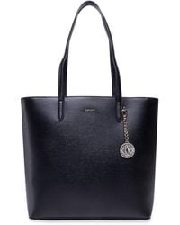DKNY - Handtasche bryant ns tote r21a3r73 blk/gold bgd - Lyst